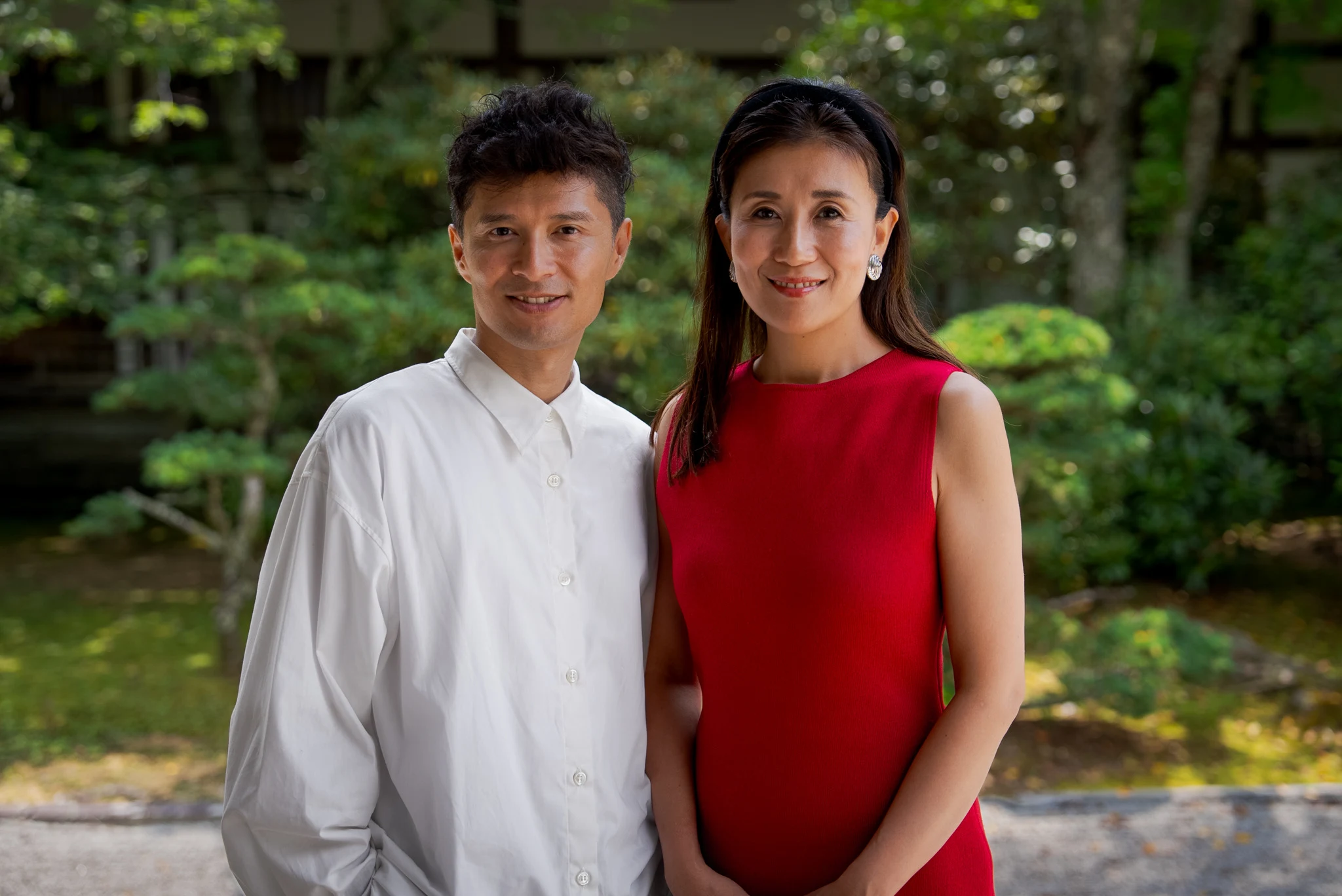 Masahiko Hashimoto and Sayaka Hashimoto